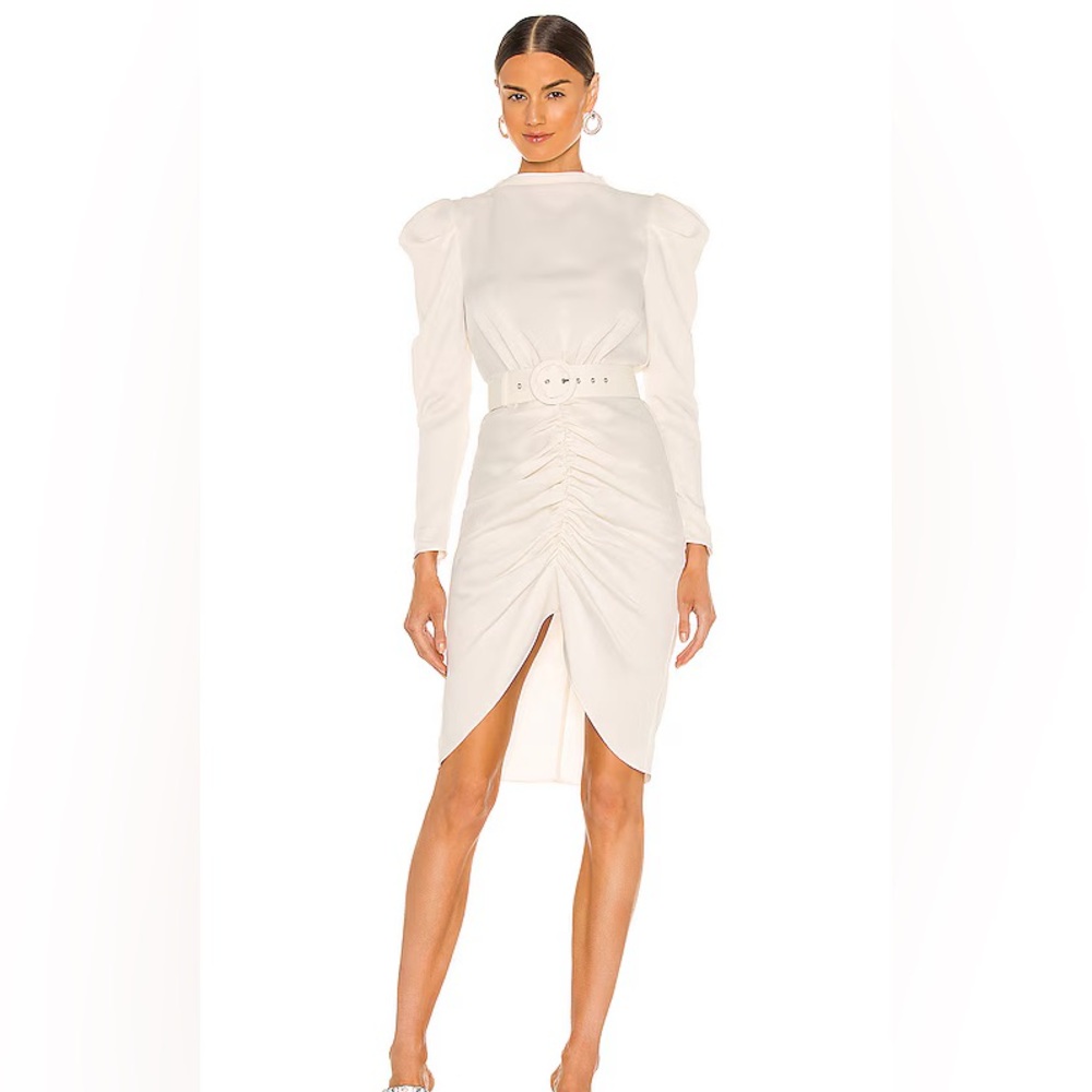 Shaughna Midi Dress in Champagne Ivory
NBD